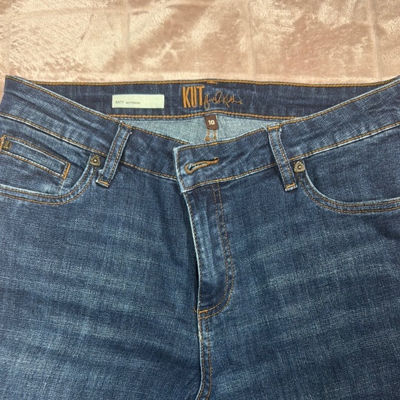 Kut from the Kloth High Rise Blue Jeans Versatile Denim - Picture 2 of 10